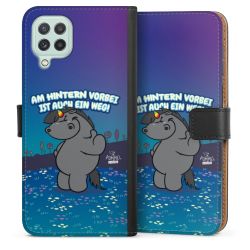 Sideflip mit langer Lasche schwarz