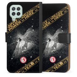 Sideflip mit langer Lasche schwarz