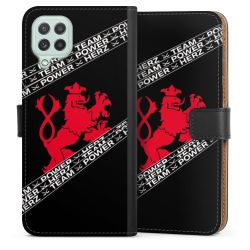 Sideflip mit langer Lasche schwarz