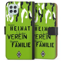 Sideflip mit langer Lasche schwarz