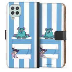 Sideflip mit langer Lasche schwarz