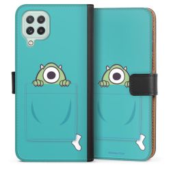 Sideflip mit langer Lasche schwarz