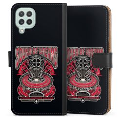 Sideflip mit langer Lasche schwarz