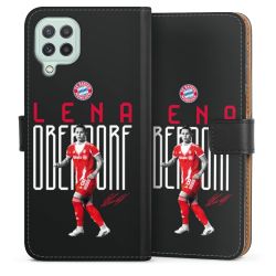 Sideflip mit langer Lasche schwarz