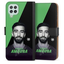 Sideflip mit langer Lasche schwarz