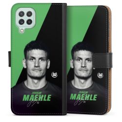 Sideflip mit langer Lasche schwarz