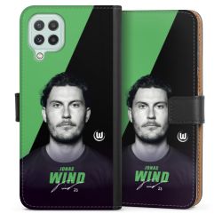 Sideflip mit langer Lasche schwarz