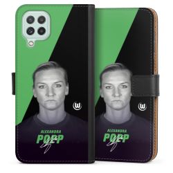 Sideflip mit langer Lasche schwarz