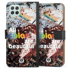 Sideflip mit langer Lasche schwarz