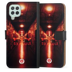 Sideflip mit langer Lasche schwarz