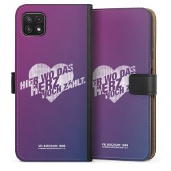 Sideflip mit langer Lasche schwarz