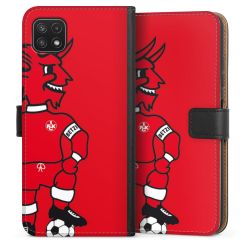 Sideflip mit langer Lasche schwarz