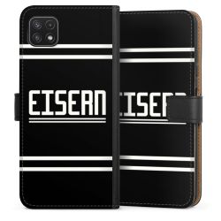 Sideflip mit langer Lasche schwarz