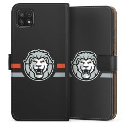 Sideflip mit langer Lasche schwarz