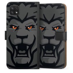 Sideflip mit langer Lasche schwarz