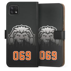 Sideflip mit langer Lasche schwarz