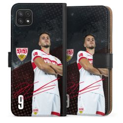 Sideflip mit langer Lasche schwarz