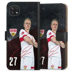 Sideflip mit langer Lasche schwarz