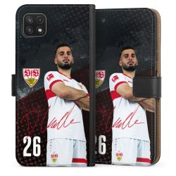 Sideflip mit langer Lasche schwarz