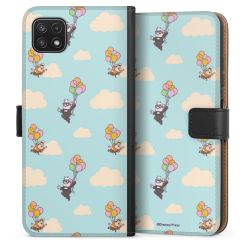 Sideflip mit langer Lasche schwarz