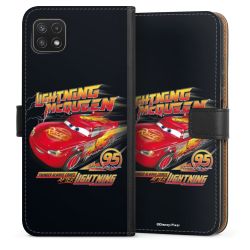 Sideflip mit langer Lasche schwarz