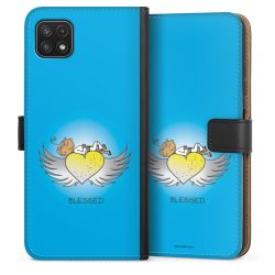 Sideflip mit langer Lasche schwarz