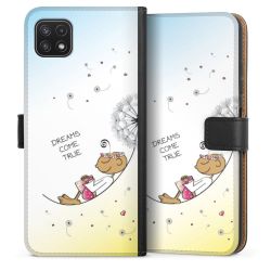 Sideflip mit langer Lasche schwarz