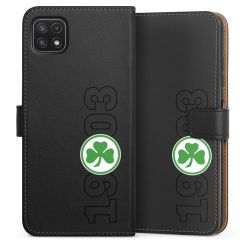 Sideflip mit langer Lasche schwarz