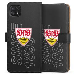 Sideflip mit langer Lasche schwarz