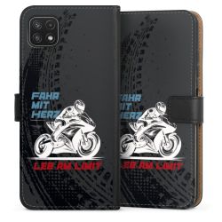 Sideflip mit langer Lasche schwarz