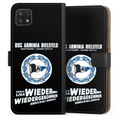 Sideflip mit langer Lasche schwarz