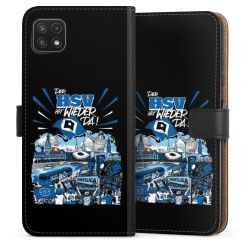 Sideflip mit langer Lasche schwarz