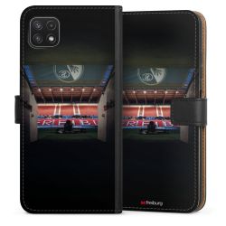 Sideflip mit langer Lasche schwarz