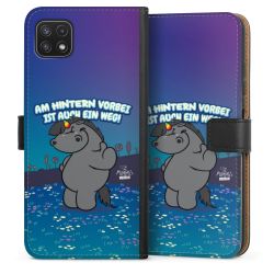 Sideflip mit langer Lasche schwarz