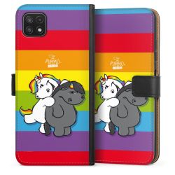 Sideflip mit langer Lasche schwarz