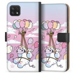 Sideflip mit langer Lasche schwarz