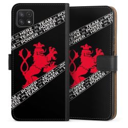 Sideflip mit langer Lasche schwarz