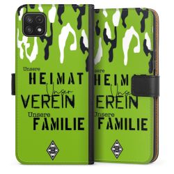 Sideflip mit langer Lasche schwarz