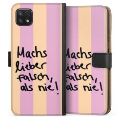 Sideflip mit langer Lasche schwarz