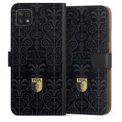 Sideflip mit langer Lasche schwarz