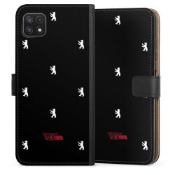 Sideflip mit langer Lasche schwarz