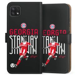 Sideflip mit langer Lasche schwarz