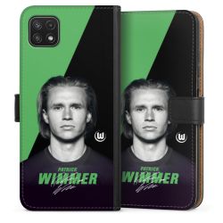 Sideflip mit langer Lasche schwarz