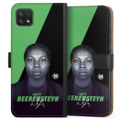 Sideflip mit langer Lasche schwarz