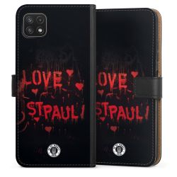 Sideflip mit langer Lasche schwarz