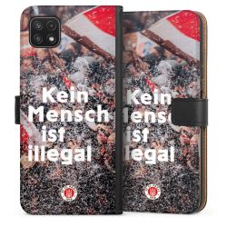 Sideflip mit langer Lasche schwarz