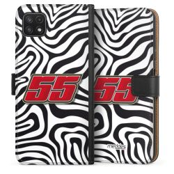 Sideflip mit langer Lasche schwarz