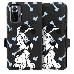 Sideflip mit langer Lasche schwarz