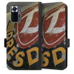 Sideflip mit langer Lasche schwarz