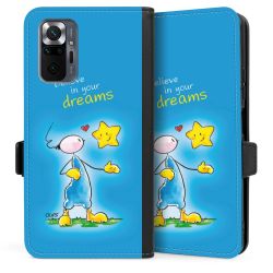 Sideflip mit langer Lasche schwarz